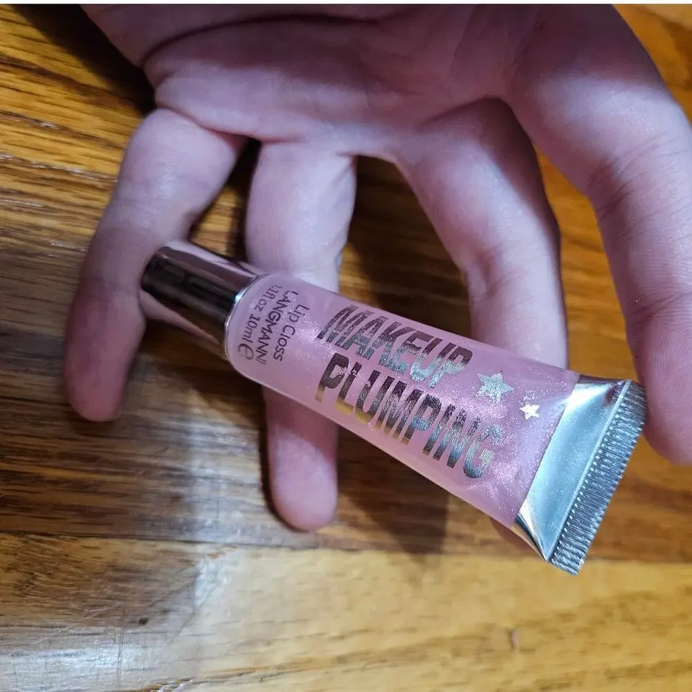 LOT Soap & Glory Pillow Plump, LangManni Plumping Lip Gloss, Coconut Lip Oil +1